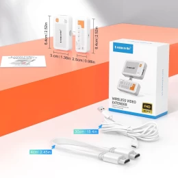 Lemorele P400 Ασύρματος Μεταδότης Οθόνης με Type-C Transmitter και HDMI Receiver (Plug &  (Thumb 2)