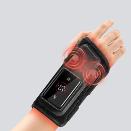  iKeepFit WB01 Θερμαινόμενη Συσκευή Μασάζ Καρπού για Τενοντίτιδα & Καρπιαίο Σωλήνα (9 Mode (Thumb 2)