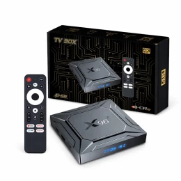  X96Q M200 2GB/16GB Smart TV Box 4K Android 14 με Wi-Fi 6 (AV1, HDR10+, BT 5, Ethernet 100 (Thumb 1)