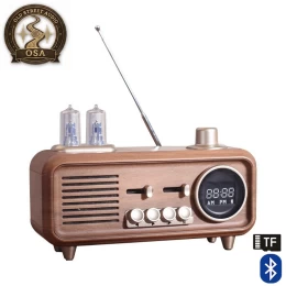  Old Street Audio Vintage Bluetooth Ηχείο Ξύλινο (7W/Μπαταρία 1800mAh/Bluetooth 5.4/FM Rad (Thumb 1)