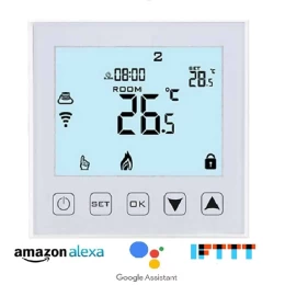 Hysen HY603 Ψηφιακός Θερμοστάτης Smart WIFI για Αέριο/Πετρέλαιο (Οθόνη Αφής/Φωνητικές Εντ (Thumb 1)