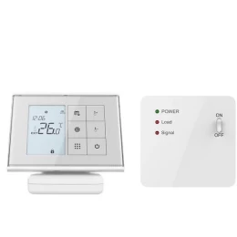  Hysen HY010RF Θερμοστάτης Smart με LCD Τηλεκοντρόλ Ρύθμισης Θερμοκρασίας (Thumb 2)