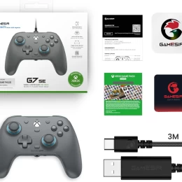  Gamesir G7 SE Ενσύρματο Gamepad για PC / Xbox One / Xbox Series - Gray (Thumb 2)