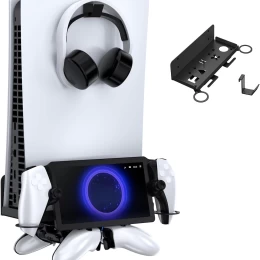  Βάση Τοίχου για PS5 & PS5 Slim με Στήριξη Χειριστηρίου και Ακουστικών JYS P5213 Μαύρη (Thumb 3)