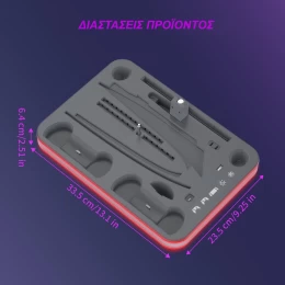  Βάση Φόρτισης PS5 / PS5 Slim & PS Portal με Ψύξη και RGB JYS-P5225 Γκρι (Thumb 2)