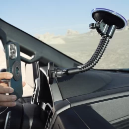  A2C Q1M-S50 One-Lock Ultra Βάση Κινητού Αυτοκινήτου Heavy-Duty με Μαγνητικό Lock, Μεγάλη  (Thumb 2)