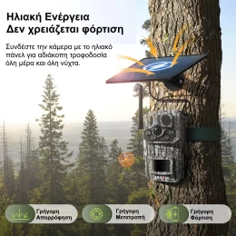  Sectec ST-HC808 Κάμερα με Live Video, GPS και Ηλιακό Πάνελ για Αγρότες και Μελισσοκόμους  (Thumb 3)