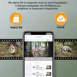  Sectec ST-517C 4G 3MP Version Κάμερα Κυνηγιού με Εφαρμογή, Ηλιακό Πάνελ και Ρομποτική Κίν (Thumb 2)