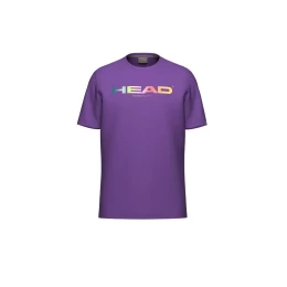 RAINBOW T-SHIRT MEN 811435 TENNIS HEAD Purple