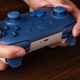  8BitDo Ultimate 2C Bluetooth Controller για Switch (Hall Effect Μοχλοί/Δόνηση Rumble/Turb (Thumb 3)