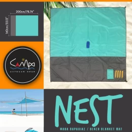 NEST ΨΑΘΑ ΠΑΡΑΛΙΑΣ ΜΠΛΕ CAMPO (Thumb 2)
