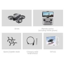  Drayven D36 – Mini Drone με κάμερα και WiFi, Λειτουργία Hover & Προστατευτικά Έλικα (Μαύρ (Thumb 3)