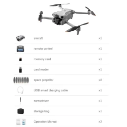  Drone μεγάλης εμβέλειας με GPS, Remote Control Screen 4.5 & Brushless Motor (Αποφυγή Εμπο (Thumb 3)