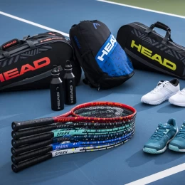 MX SPARK ELITE (White) 2024 ΡΑΚΕΤΤΑ TENNIS HEAD ΜΕ ΧΟΡΔΕΣ (Thumb 2)