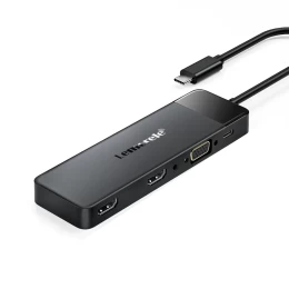  Lemorele TC94 Docking Station 10-σε-1 USB-C Hub με Triple Display (Dual HDMI + VGA), PD 1 (Thumb 1)