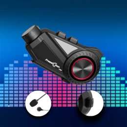  FreedConn R3 PRO V2 Κάμερα Πορείας 2K/WiFi Αναμετάδοση/ Ενδοεπικοινωνία Μονή για Κράνος Μ (Thumb 4)