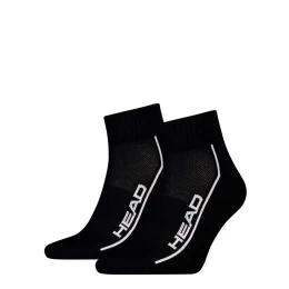 SOCKS TENNIS 2P PERFORMANCE QUARTER BLACK TENNIS HEAD (Thumb 1)