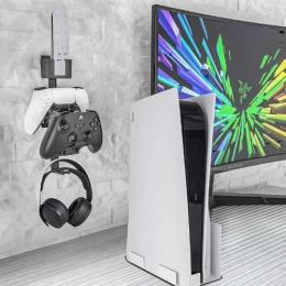  JYS P5125 Universal Επιτοίχια Βάση Στήριξης Ακουστικών και Gamepad (PS5 / PS4 / Xbox / Sw (Thumb 2)