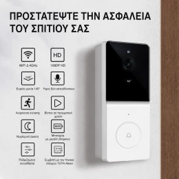  MOES Smart WiFi Video Doorbell Camera με 2-Way Audio & Νυχτερινή Λήψη (Thumb 3)
