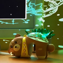  FunMuch Παιδικός LED Προτζέκτορας Αστεριών με Μουσική, Λευκούς Ήχους και Τηλεχειριστήριο  (Thumb 3)
