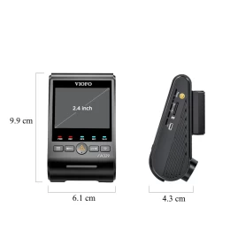  VIOFO A329 1CH Κάμερα Αυτοκινήτου 4K 60FPS με GPS, Wi-Fi 6, HDR και Αισθητήρα Sony STARVI (Thumb 3)