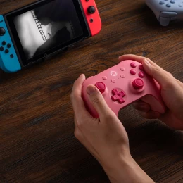  8BitDo Ultimate 2C Bluetooth Controller για Switch (Hall Effect Μοχλοί/Δόνηση Rumble/Turb (Thumb 6)