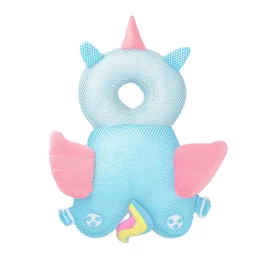  Giggles and Co. Προστατευτικό Μαξιλάρι Κεφαλιού Μωρού Blue Unicorn Mesh (5 έως 48 μηνών) (Thumb 1)
