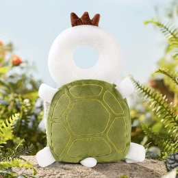  Giggles and Co. Προστατευτικό Μαξιλάρι Κεφαλιού Μωρού Green Turtle Mesh (5 έως 48 μηνών) (Thumb 2)