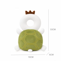  Giggles and Co. Προστατευτικό Μαξιλάρι Κεφαλιού Μωρού Green Turtle Mesh (5 έως 48 μηνών) (Thumb 3)