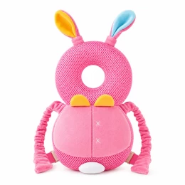  Giggles and Co. Προστατευτικό Μαξιλάρι Κεφαλιού Μωρού Pink Bunny Mesh (5 έως 48 μηνών) (Thumb 1)
