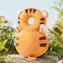  Giggles and Co. Προστατευτικό Μαξιλάρι Κεφαλιού Μωρού Orange Tiger Mesh (5 έως 48 μηνών) (Thumb 2)