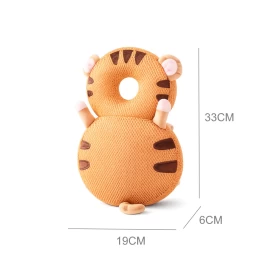  Giggles and Co. Προστατευτικό Μαξιλάρι Κεφαλιού Μωρού Orange Tiger Mesh (5 έως 48 μηνών) (Thumb 3)
