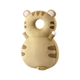  Giggles and Co. Προστατευτικό Μαξιλάρι Κεφαλιού Μωρού Brown Tiger Velvet (5 έως 48 μηνών) (Thumb 1)