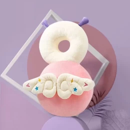  Giggles and Co. Προστατευτικό Μαξιλάρι Κεφαλιού Μωρού Pink Angel Velvet (5 έως 48 μηνών) (Thumb 2)