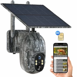  Voopeak TC27 4G Live Video με Εφαρμογή και Sun Πάνελ (Μπατ. 10400mAh/2K/Ρομποτική 355°-90 (Thumb 1)