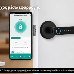  MOES Smart Door Lock με Δακτυλικό Αποτύπωμα & Κωδικό Bluetooth (Thumb 5)