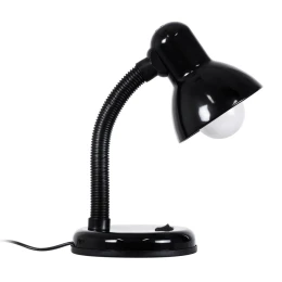Flexi Desk Black - Επιτραπέζιο Μονόφωτο E27 Μοντέρνο Μέταλλο Μαύρο Καμπάνα - Μ12 x Π12 x Υ (Thumb 2)