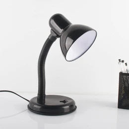Flexi Desk Black - Επιτραπέζιο Μονόφωτο E27 Μοντέρνο Μέταλλο Μαύρο Καμπάνα - Μ12 x Π12 x Υ (Thumb 7)