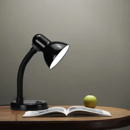 Flexi Desk Black - Επιτραπέζιο Μονόφωτο E27 Μοντέρνο Μέταλλο Μαύρο Καμπάνα - Μ12 x Π12 x Υ (Thumb 9)