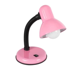Flexi Desk Pink - Επιτραπέζιο Μονόφωτο E27 Μοντέρνο Μέταλλο Ροζ Καμπάνα - Μ12 x Π12 x Υ32c (Thumb 1)
