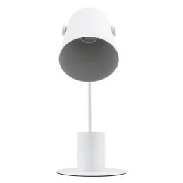 Focus Desk White - Επιτραπέζιο Μονόφωτο E27 Μοντέρνο Μέταλλο Λευκό Καμπάνα - Μ12 x Π15 x Υ (Thumb 2)