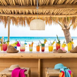 Summer Breeze - Κρεμαστό Μονόφωτο E27 Boho Rattan Φυσικό Καμπάνα - Μ50 x Π50 x Y34cm (Thumb 9)