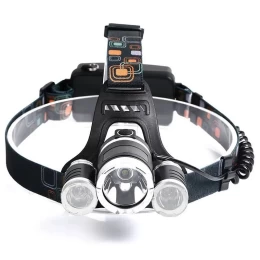Explorer Beam - Φακός Κεφαλής Τρίφωτος LED Επαναφορτιζόμενος Μαύρος Πλαστικό - Μεταλλικό Ρ (Thumb 1)