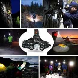 Explorer Beam - Φακός Κεφαλής Τρίφωτος LED Επαναφορτιζόμενος Μαύρος Πλαστικό - Μεταλλικό Ρ (Thumb 10)