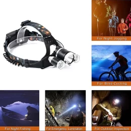 Explorer Beam - Φακός Κεφαλής Τρίφωτος LED Επαναφορτιζόμενος Μαύρος Πλαστικό - Μεταλλικό Ρ (Thumb 6)