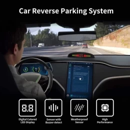 ParkSafe Pro 4-Sensor Parking System - Αισθητήρες Παρκαρίσματος Αυτοκινήτου με Οθόνη LED & (Thumb 10)
