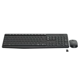 Logitech MK235 - Ασύρματο Σετ Πληκτρολόγιο & Ποντίκι USB - Αγγλικό US - Μαύρο (Thumb 4)