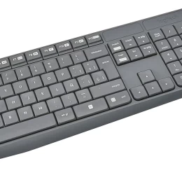 Logitech MK235 - Ασύρματο Σετ Πληκτρολόγιο & Ποντίκι USB - Αγγλικό US - Μαύρο (Thumb 5)