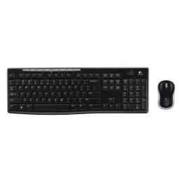 Logitech MK270 - Ασύρματο Σετ Πληκτρολόγιο & Ποντίκι USB - Αγγλικό US - Μαύρο (Thumb 3)