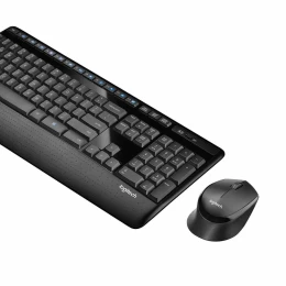 Logitech MK345 - Ασύρματο Σετ Πληκτρολόγιο & Ποντίκι USB - Αγγλικό US - Μαύρο (Thumb 2)